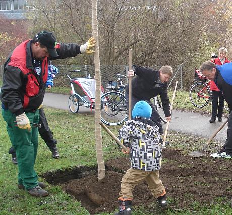 Baumpflanzaktion Gröbenzell